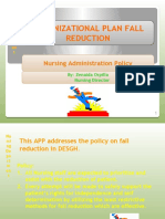Nursing Orientation 04-ORGANIZATIONAL PLAN FALL REDUCTION