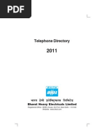 Download BHEL Directory 2011 1 by Ashok Kumar Meena SN47516623 doc pdf