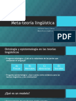 Meta-Teoría Lingüística