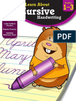 Cursive Handwriting, Grades 1 - Brighter Child PDF
