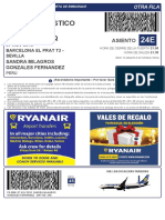 RyanairBoardingPass QW7Y5D - BCN SVQ