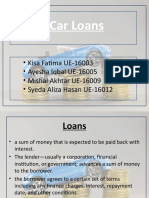 Car Loan (Group 3)