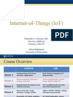 IoT Fundamentals and Applications