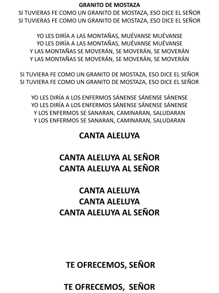 27 Tiempo Ordinario Letras Pdf Fe Maria Madre De Jesus