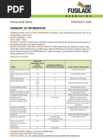 Roundup Mixing Ratios and Dosages | PDF | Litre | Herbicide