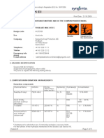 Fusilade Max 125 Ec: Safety Data Sheet