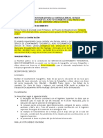 TDR - Levantamiento Topografico