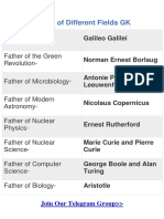 Father of Different Fields-GK