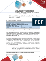 Guia de actividades y Rúbrica de evaluación - Unidad 1 - Fase 1 - Evaluar e identificar el problema.pdf