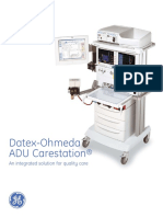 Datex-Ohmeda ADU Carestation: GE Healthcare