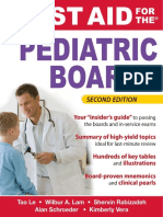 First Aid For The Pediatric Boards, 2nd Edition PDF