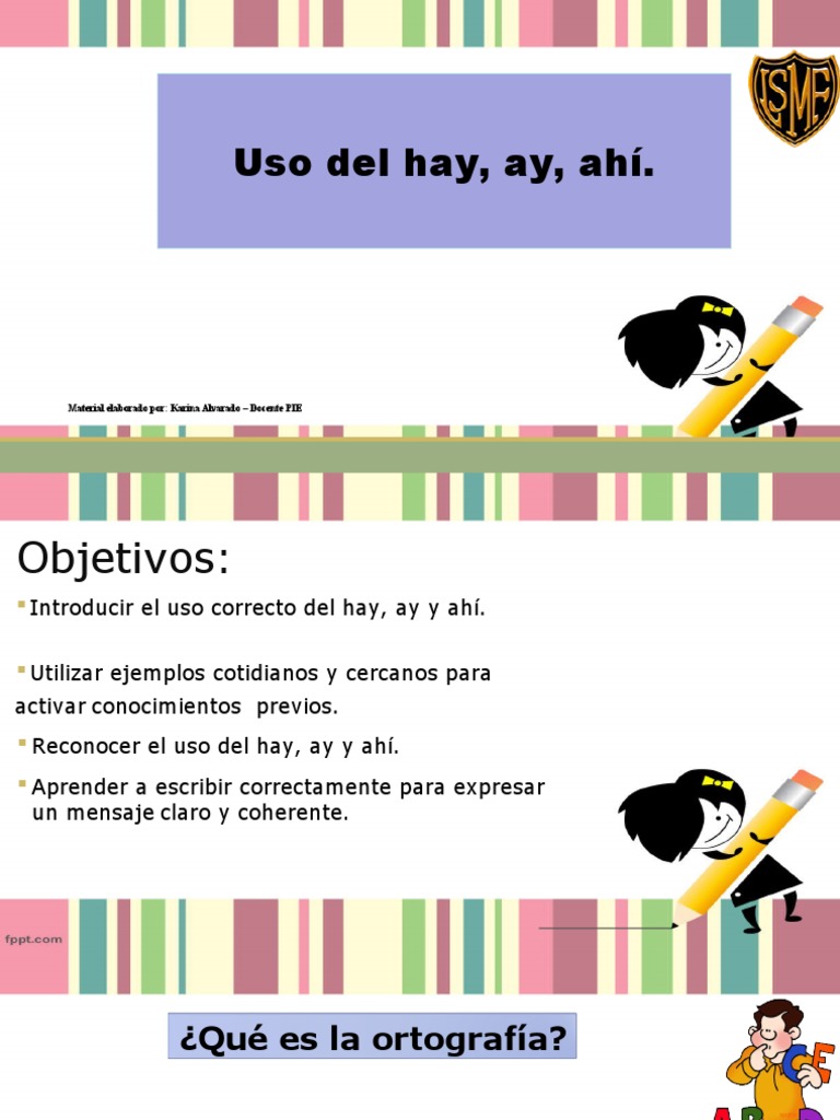 Uso de Hay Ahi Ay | PDF
