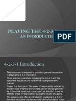 Playing The 4 2-3-1 (Updated 9-29-15) - ORIGINAL