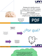 ASA I-II-III Odontopediatria