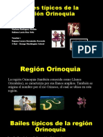 Bailes Típicos de La Región Orinoquia