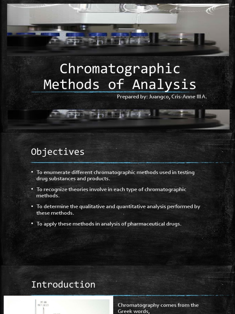 Chromatographic Methods in Drug Analysis | PDF | Chromatography | Thin ...