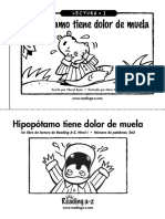 Hipopotamo Tiene Dolor de Muela BN PDF