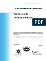 ASHRAE 170-2008 Ventilation of Health Care Facilities - En.es