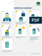 Ficha - Como Lavar y Desinfectar El Basurero PDF