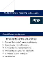 Unit 5 - Financial Reporting and Analysis PDF