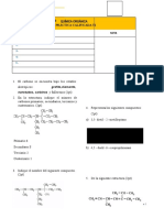 Estudiantes Química Orgánica Práctica Calificada T1