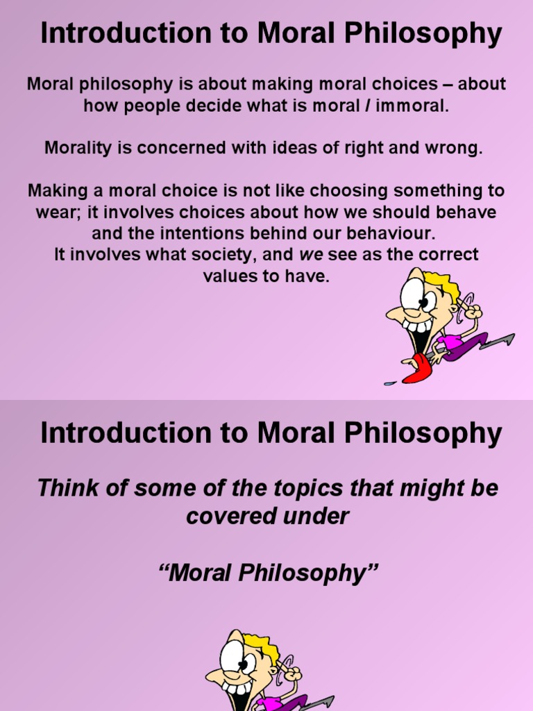 Moral Philosophy | PDF | Morality | Reason