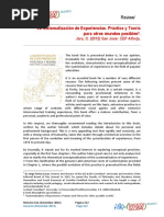 La Sistematización de Experiencias. Práctica y Teoría para Otros Mundos Posibles