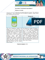 Learning Activity 3 / Actividad de Aprendizaje 3 - / Evidencia: Celulares A La Venta