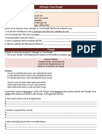 Conjunctive Adverbs_Though (Discussion + Exercise)