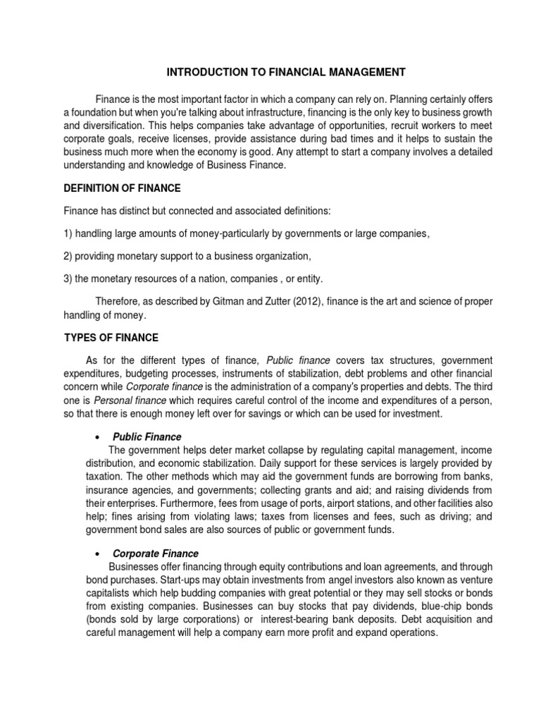 Financial Management Essentials Explained | PDF | Stocks | Securities ...