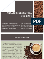 Analisís Sensorial Del Café - Resultados de Encuesta