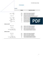 Gráficas de control y factores para su cálculo