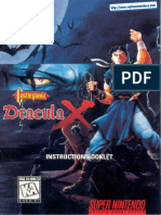 Castlevania - Dracula X - Manual - SNS PDF