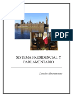 Sistema Parlamentario y Presidencial