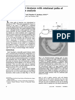 Removable Partial Dentures With Rotational Paths of Insertion: Problem Analysis