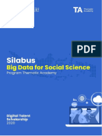 Silabus BIG DATA FOR SOCIAL SCIENCE TA
