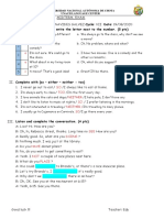 Examen English PDF