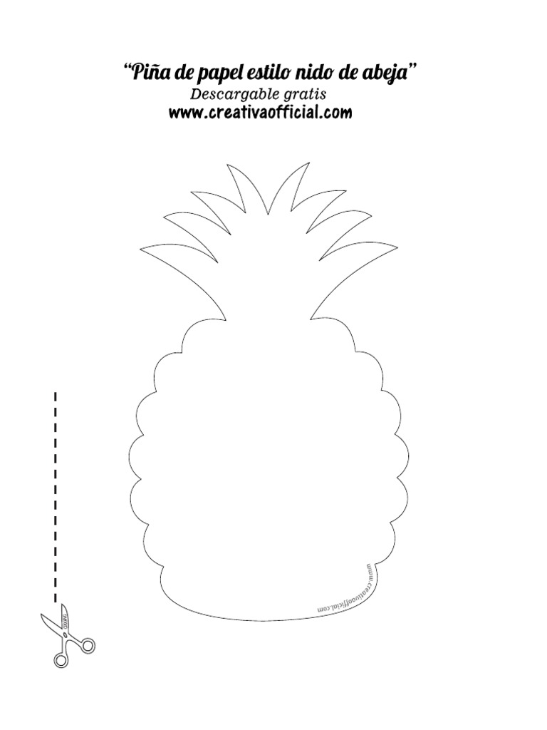 Molde de Piña CREATIVA OFFICIAL PDF | PDF