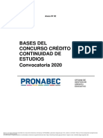 Bases Del Concurso - Crédito Continuidad PDF