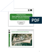 Training Course Slope Stability and Stabilization: Case Study - Excavation in Estoril (POR)
