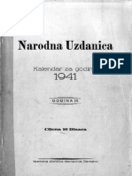 Narodna Uzdanica 1941