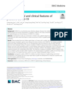 Epidemiological and Clinical Features of Pediatric COVID-19: Researcharticle Open Access