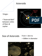 Comets Asteroids Meteoroids