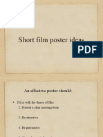 Short Film Poster Ideas