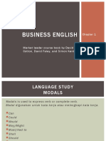 Business English (Modals)