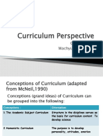 Topic 5 Conceptions of Curriculum