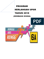 Program Kecemerlangan Upsr TAHUN 2018: (Kembang Minda)