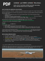 Ozx3.3, Ant'S Airfields Orbx Airfields Directions