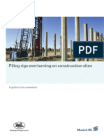 Piling Rigs Overturning On Construction Sites: A Guide To Loss Prevention
