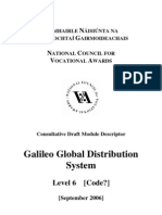 Galileo Global Distribution System: C N GC G N C V A